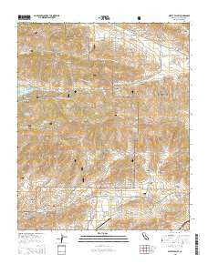 Sleepy Valley California Current topographic map, 1:24000 scale, 7.5 X 7.5 Minute, Year 2015
