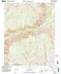 Slide Bluffs California Historical topographic map, 1:24000 scale, 7.5 X 7.5 Minute, Year 2004