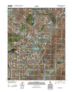 Sloughhouse California Historical topographic map, 1:24000 scale, 7.5 X 7.5 Minute, Year 2012