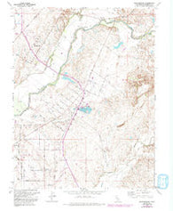Sloughhouse California Historical topographic map, 1:24000 scale, 7.5 X 7.5 Minute, Year 1968