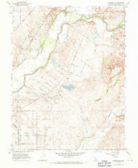 Sloughhouse California Historical topographic map, 1:24000 scale, 7.5 X 7.5 Minute, Year 1968