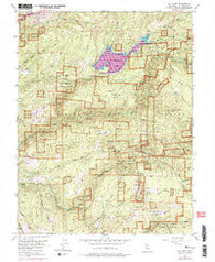 Sly Park California Historical topographic map, 1:24000 scale, 7.5 X 7.5 Minute, Year 1952