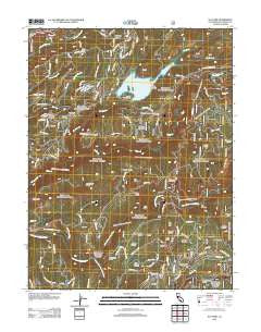 Sly Park California Historical topographic map, 1:24000 scale, 7.5 X 7.5 Minute, Year 2012