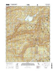 Sly Park California Current topographic map, 1:24000 scale, 7.5 X 7.5 Minute, Year 2015