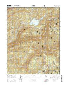 Sly Park California Current topographic map, 1:24000 scale, 7.5 X 7.5 Minute, Year 2015