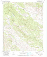 Smith Mountain California Historical topographic map, 1:24000 scale, 7.5 X 7.5 Minute, Year 1969