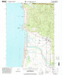 Smith River California Historical topographic map, 1:24000 scale, 7.5 X 7.5 Minute, Year 1996