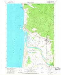Smith River California Historical topographic map, 1:24000 scale, 7.5 X 7.5 Minute, Year 1966