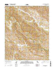 Smith Mountain California Current topographic map, 1:24000 scale, 7.5 X 7.5 Minute, Year 2015