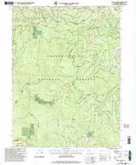 Smoky Creek California Historical topographic map, 1:24000 scale, 7.5 X 7.5 Minute, Year 1998