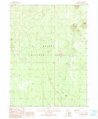 Snag Hill California Historical topographic map, 1:24000 scale, 7.5 X 7.5 Minute, Year 1990