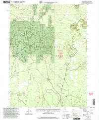 Snag Hill California Historical topographic map, 1:24000 scale, 7.5 X 7.5 Minute, Year 1998