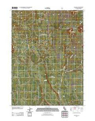 Snag Hill California Historical topographic map, 1:24000 scale, 7.5 X 7.5 Minute, Year 2012
