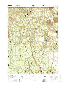 Snag Hill California Current topographic map, 1:24000 scale, 7.5 X 7.5 Minute, Year 2015