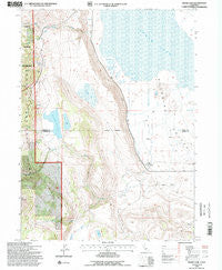 Snake Lake California Historical topographic map, 1:24000 scale, 7.5 X 7.5 Minute, Year 1993
