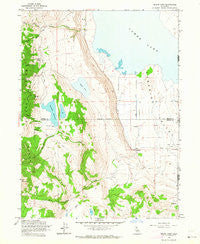 Snake Lake California Historical topographic map, 1:24000 scale, 7.5 X 7.5 Minute, Year 1962