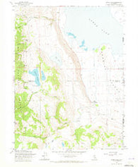 Snake Lake California Historical topographic map, 1:24000 scale, 7.5 X 7.5 Minute, Year 1962