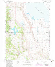 Snake Lake California Historical topographic map, 1:24000 scale, 7.5 X 7.5 Minute, Year 1962