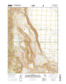 Snake Lake California Current topographic map, 1:24000 scale, 7.5 X 7.5 Minute, Year 2015
