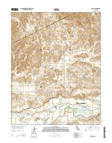 Snelling California Current topographic map, 1:24000 scale, 7.5 X 7.5 Minute, Year 2015
