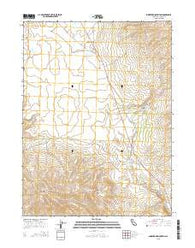Snowstorm Mountain California Current topographic map, 1:24000 scale, 7.5 X 7.5 Minute, Year 2015