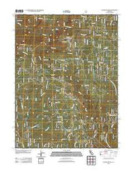 Soapstone Hill California Historical topographic map, 1:24000 scale, 7.5 X 7.5 Minute, Year 2012