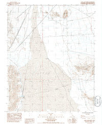 Soda Lake North California Historical topographic map, 1:24000 scale, 7.5 X 7.5 Minute, Year 1983