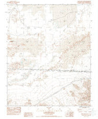 Soda Lake South California Historical topographic map, 1:24000 scale, 7.5 X 7.5 Minute, Year 1983