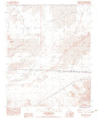 Soda Lake South California Historical topographic map, 1:24000 scale, 7.5 X 7.5 Minute, Year 1983