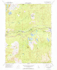 Soda Springs California Historical topographic map, 1:24000 scale, 7.5 X 7.5 Minute, Year 1955