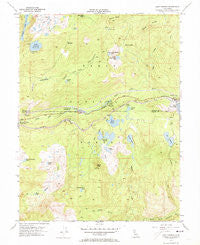 Soda Springs California Historical topographic map, 1:24000 scale, 7.5 X 7.5 Minute, Year 1955