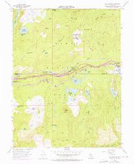 Soda Springs California Historical topographic map, 1:24000 scale, 7.5 X 7.5 Minute, Year 1955