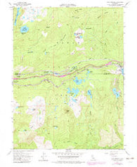 Soda Springs California Historical topographic map, 1:24000 scale, 7.5 X 7.5 Minute, Year 1955