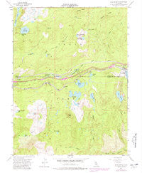 Soda Springs California Historical topographic map, 1:24000 scale, 7.5 X 7.5 Minute, Year 1955