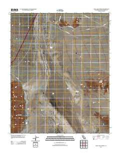 Soda Lake North California Historical topographic map, 1:24000 scale, 7.5 X 7.5 Minute, Year 2012