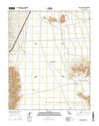 Soda Lake North California Current topographic map, 1:24000 scale, 7.5 X 7.5 Minute, Year 2015