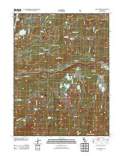 Soda Springs California Historical topographic map, 1:24000 scale, 7.5 X 7.5 Minute, Year 2012