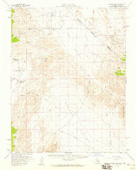Soldier Pass California Historical topographic map, 1:62500 scale, 15 X 15 Minute, Year 1958
