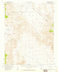 Soldier Pass California Historical topographic map, 1:62500 scale, 15 X 15 Minute, Year 1958