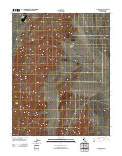 Soldier Pass California Historical topographic map, 1:24000 scale, 7.5 X 7.5 Minute, Year 2012