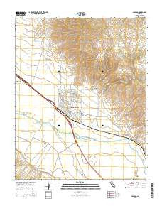 Soledad California Current topographic map, 1:24000 scale, 7.5 X 7.5 Minute, Year 2015