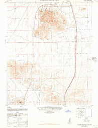 Soledad Mountain California Historical topographic map, 1:24000 scale, 7.5 X 7.5 Minute, Year 1947