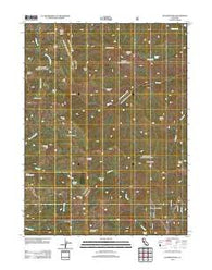 Solomon Peak California Historical topographic map, 1:24000 scale, 7.5 X 7.5 Minute, Year 2012