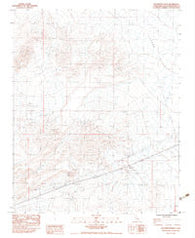 Solomons Knob California Historical topographic map, 1:24000 scale, 7.5 X 7.5 Minute, Year 1983