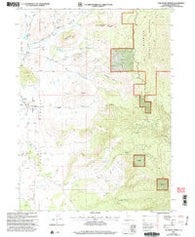 Solomons Temple California Historical topographic map, 1:24000 scale, 7.5 X 7.5 Minute, Year 2001