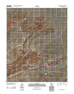 Solomons Knob California Historical topographic map, 1:24000 scale, 7.5 X 7.5 Minute, Year 2012