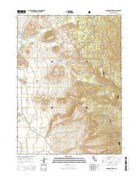 Solomons Temple California Current topographic map, 1:24000 scale, 7.5 X 7.5 Minute, Year 2015