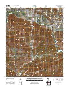 Solvang California Historical topographic map, 1:24000 scale, 7.5 X 7.5 Minute, Year 2012