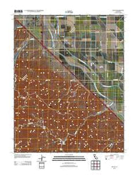Solyo California Historical topographic map, 1:24000 scale, 7.5 X 7.5 Minute, Year 2012
