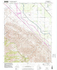 Solyo California Historical topographic map, 1:24000 scale, 7.5 X 7.5 Minute, Year 1999